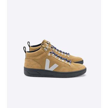 Khaki Women's Veja RORAIMA SUEDE High Tops | AU 359KOR